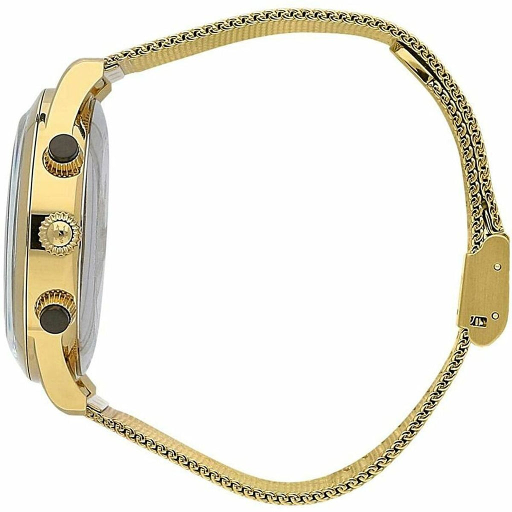 ue latérale montre Maserati R8873633003 - boîtier doré 42mm et poussoirs chronographe"