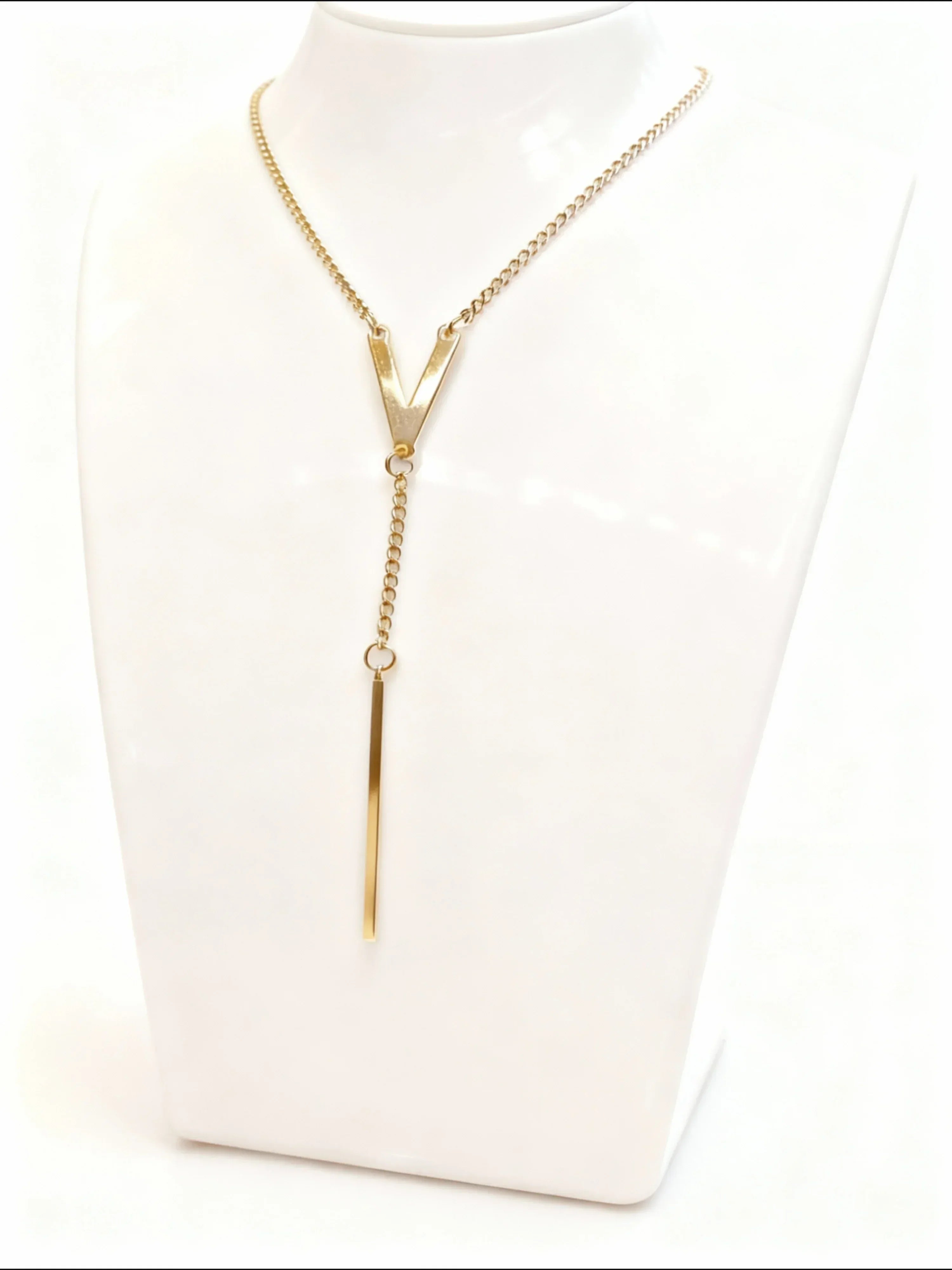 Collier Décolleté Doré - Accroche 