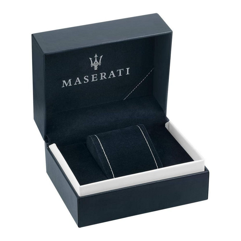 Montre Maserati R8821118009 dans son écrin de marque avec logo trident