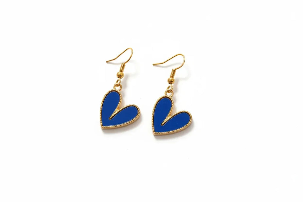 Boucles d'Oreilles Azur - Accroche 