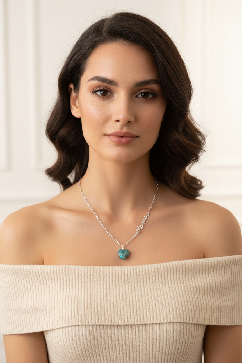 Collier Mama avec décolleté