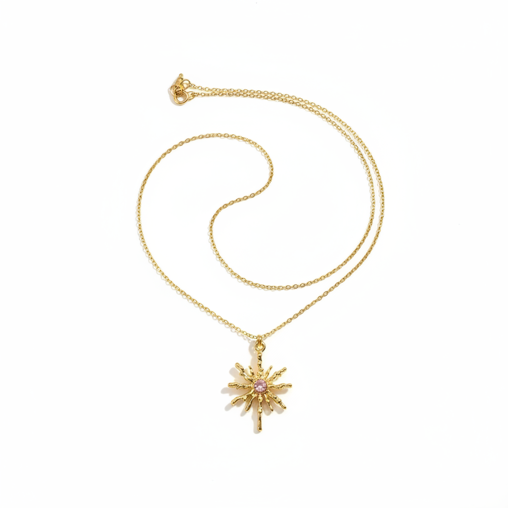 Collier Stella à plat