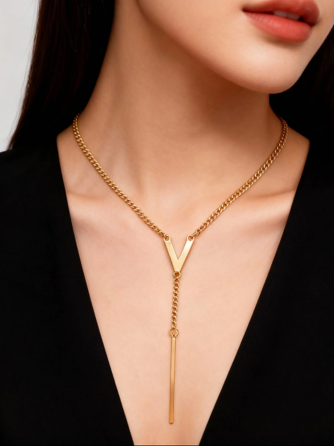 Collier Décolleté Doré - Accroche 