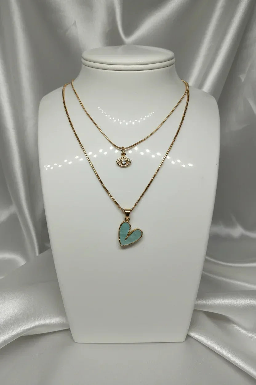 Collier Amour & Protection - Accroche 