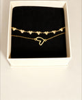 Duo bracelets cœur – Bijoux romantiques à offrir