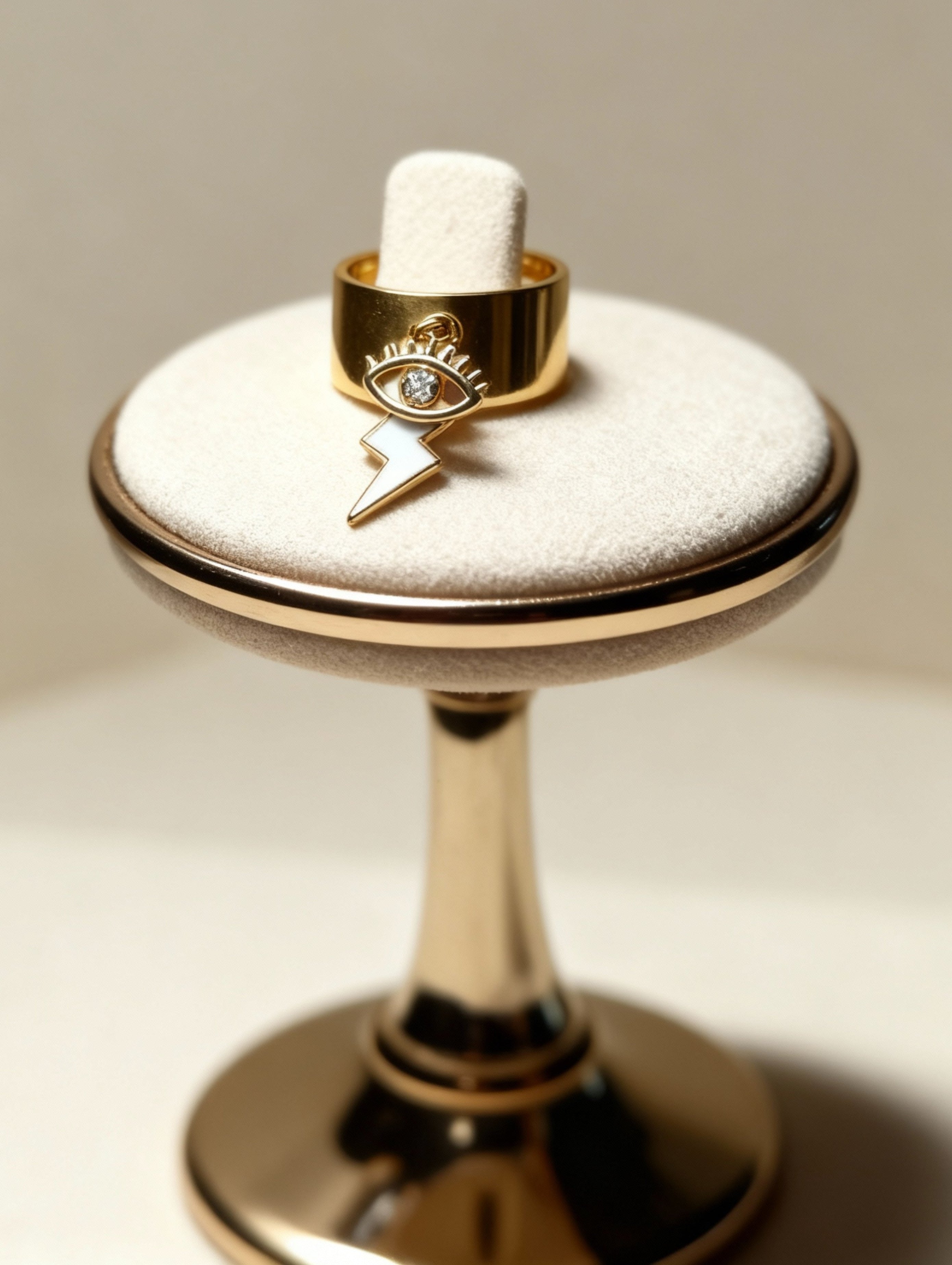 Bague éclair-ajustable